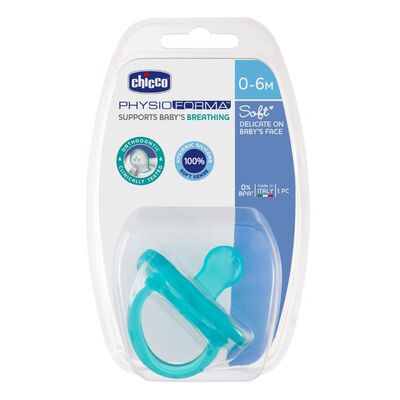 Soft Pacifier (0-6m) (Blue) (1 Pc)